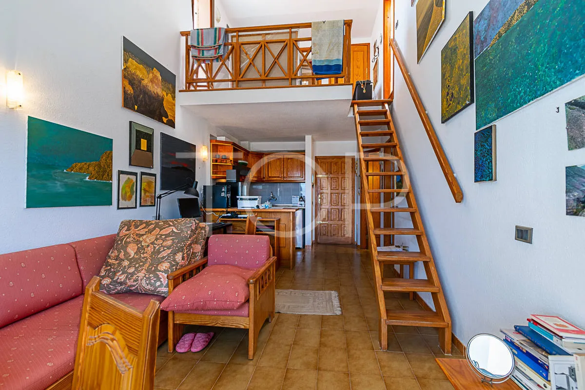 Two-bedroom apartment with spectacular sea and mountain views in Los Cristianos