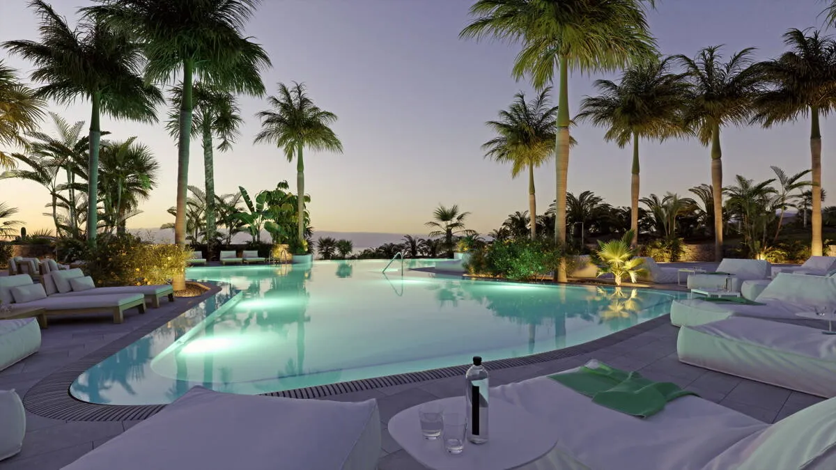 Bonito apartamento de lujo de 2 dormitorios en Abama Golf Resort
