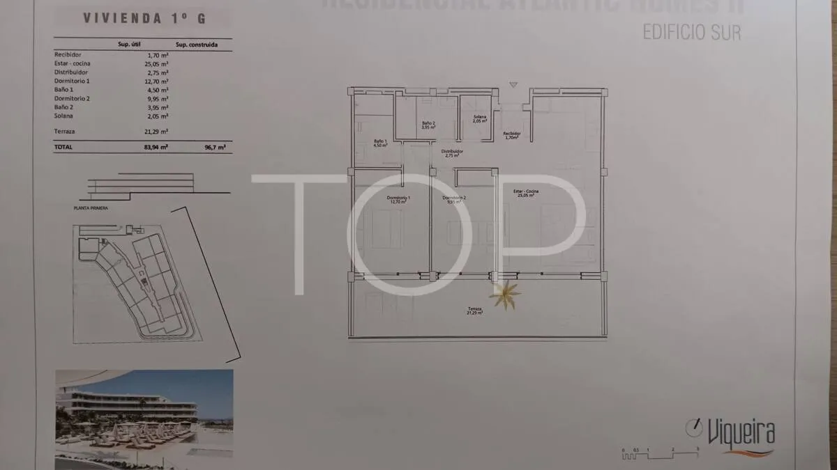 Beeindruckende Zwei-Zimmer-Wohnung in El Madroñal, Costa Adeje
