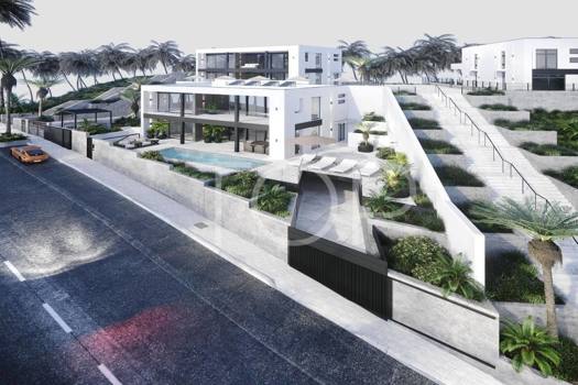 Villa de nueva construcción con vistas al mar y piscina privada en San Eugenio, Adeje