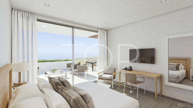 Exclusive 3-bedroom luxury duplex with sea views in Abama Golf Resort