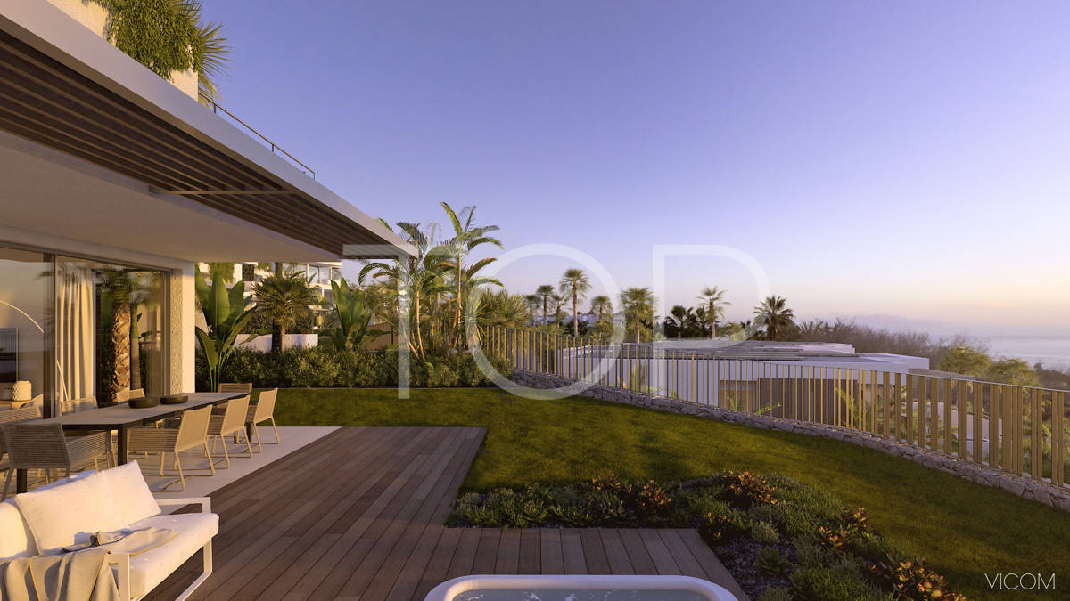 Exklusives Luxus-Apartment mit Meerblick im Abama Golf Resort