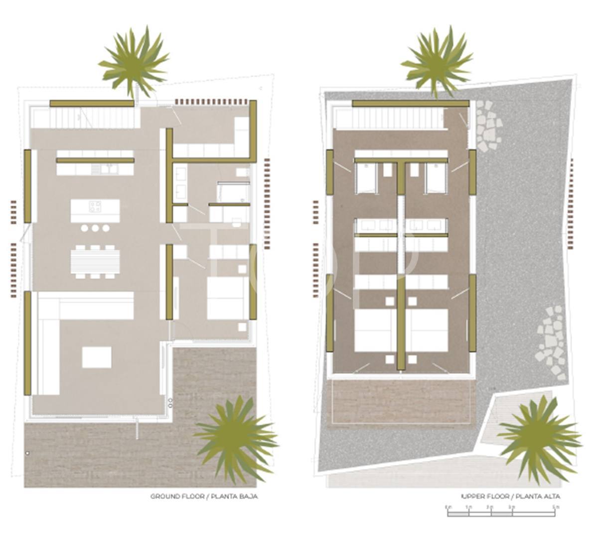 Moderne  Neubauvilla mit Meerblick in Golf Costa Adeje