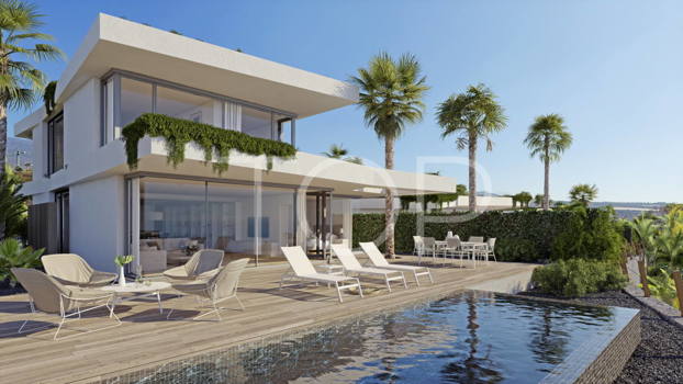 Modern newly built villa with sea views on the Golf Costa Adeje
