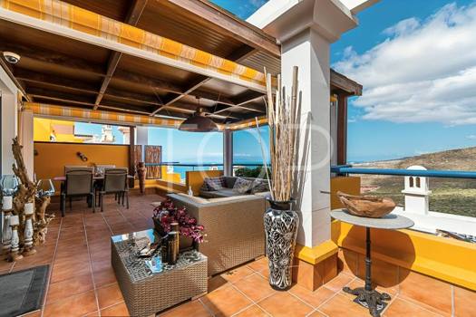 Penthouse-Wohnung mit großer Terrasse und Panoramablick über das Meer in UD6 Torviscas Alto