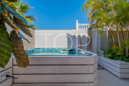 Stilvolles modernes Haus mit Meerblick in Palm Mar