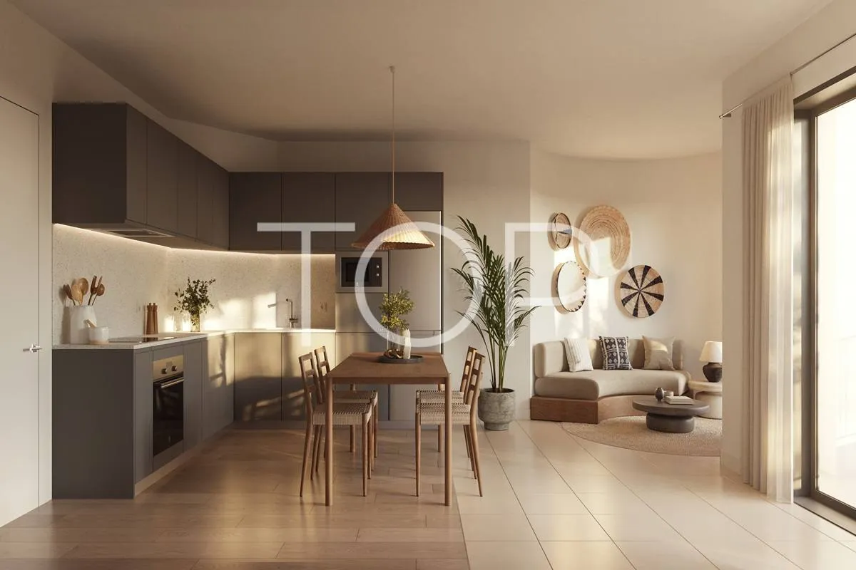 Amplio apartamento con varias terrazas y vistas al mar en Los Cristianos