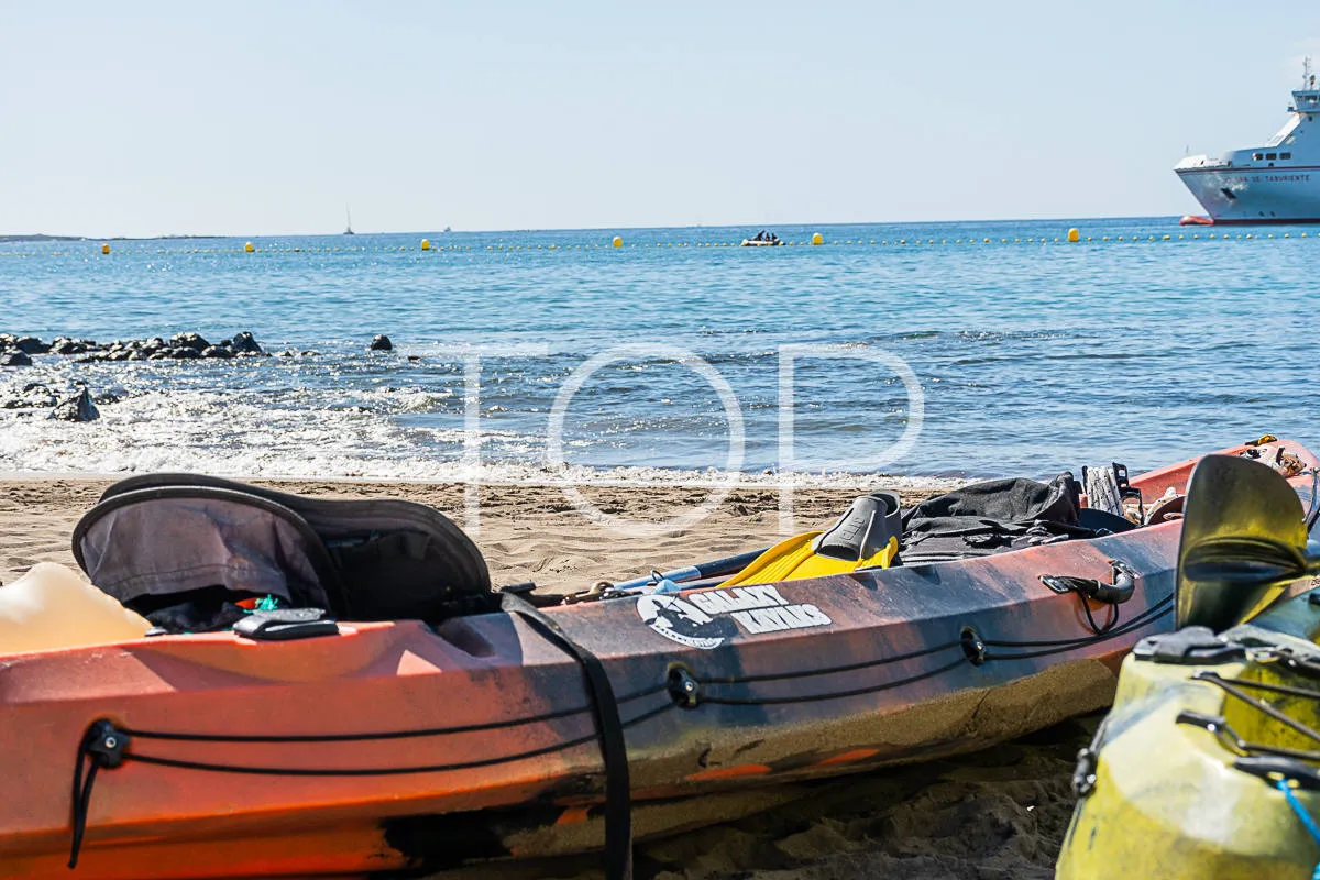 Amplio apartamento con varias terrazas y vistas al mar en Los Cristianos