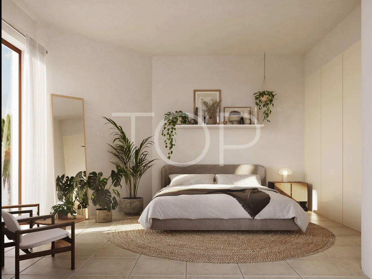 Amplio apartamento con varias terrazas y vistas al mar en Los Cristianos