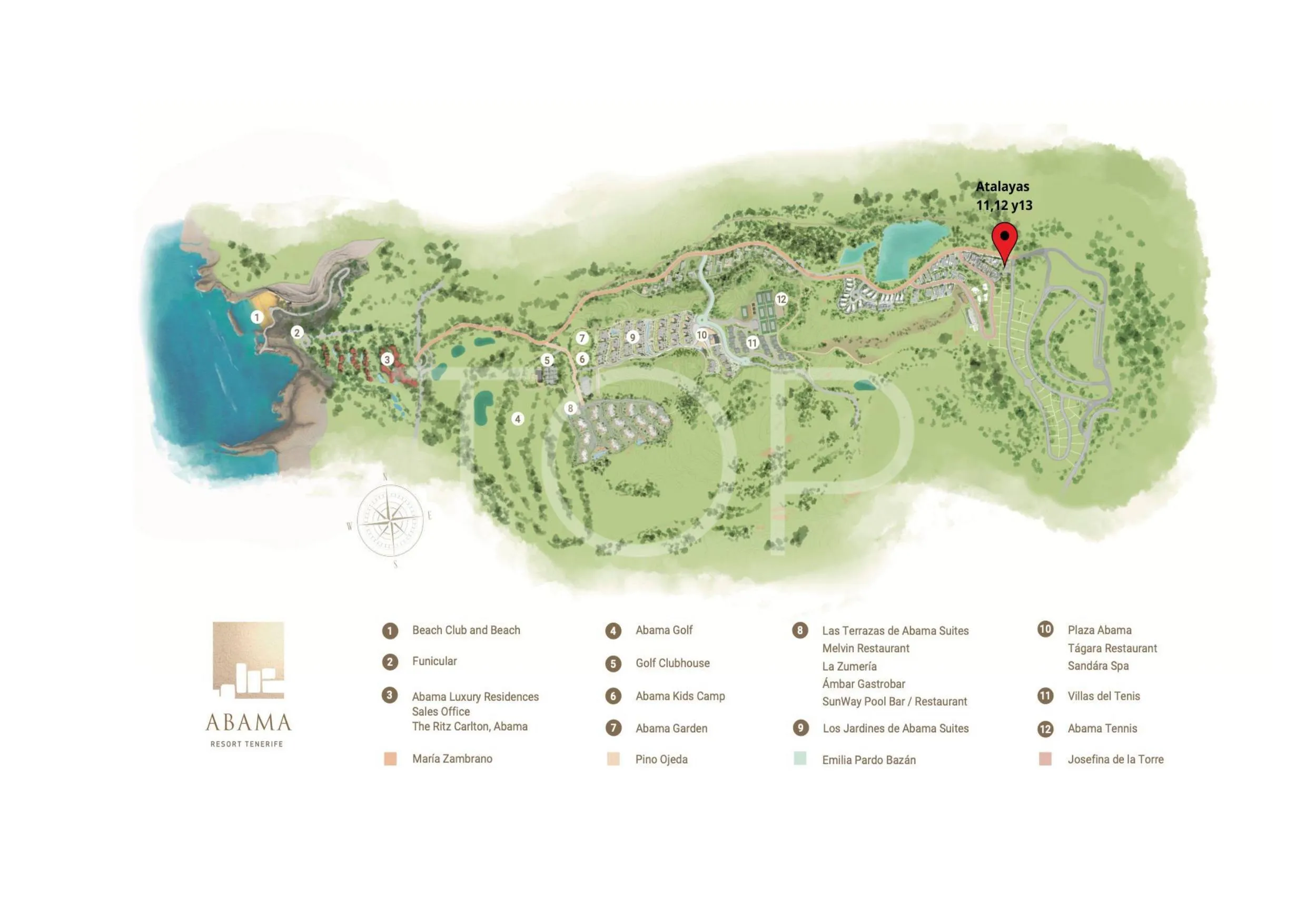 Luxusvilla mit privatem Garten und Pool im exklusiven Abama Golf Resort