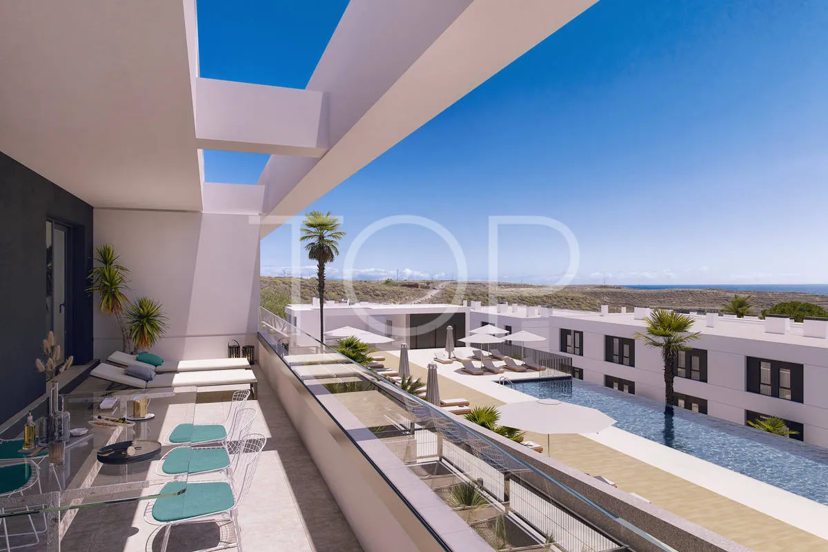 New development apartment in the natural surroundings of Ancor II in Abades, Tenerife