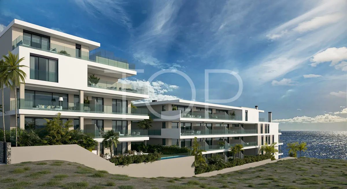 Brand new three-bedroom apartment in front of the ocean in Rokabella, Costa Adeje