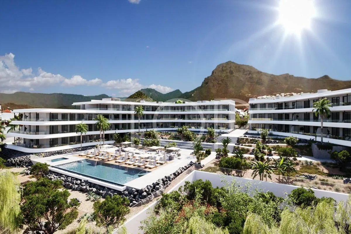 Penthouse mit zwei Schlafzimmern und spektakulärer Aussicht in El Madroñal, Costa Adeje