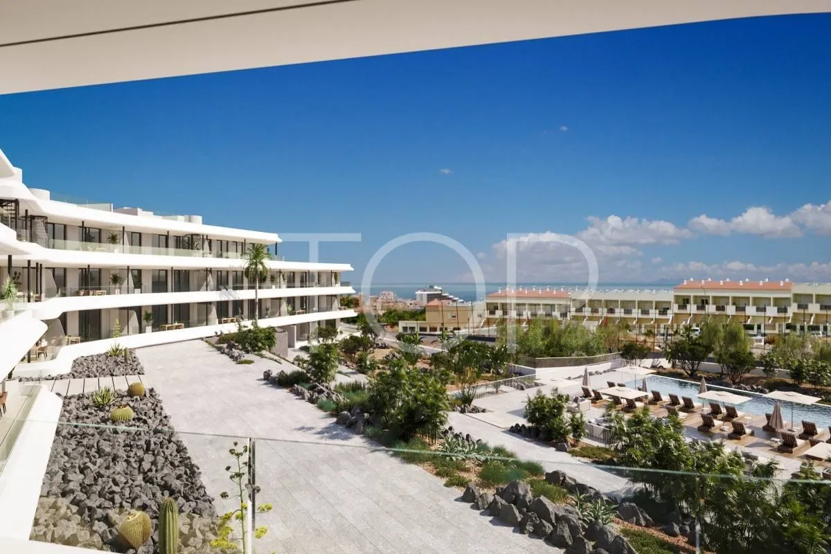 Penthouse mit zwei Schlafzimmern und spektakulärer Aussicht in El Madroñal, Costa Adeje