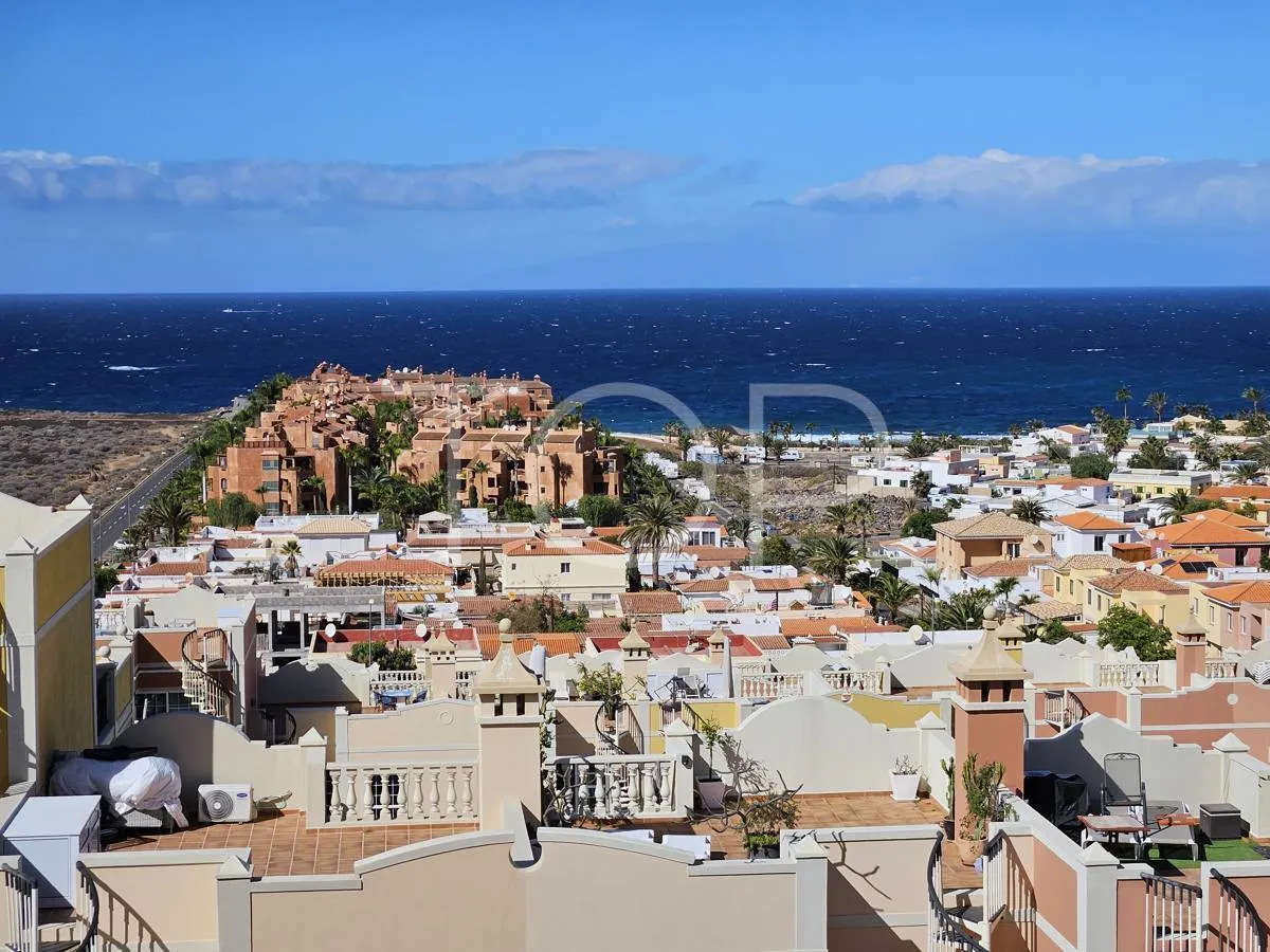 Unique in Palm-Mar: exclusive duplex penthouse with panoramic sea views and spacious terraces