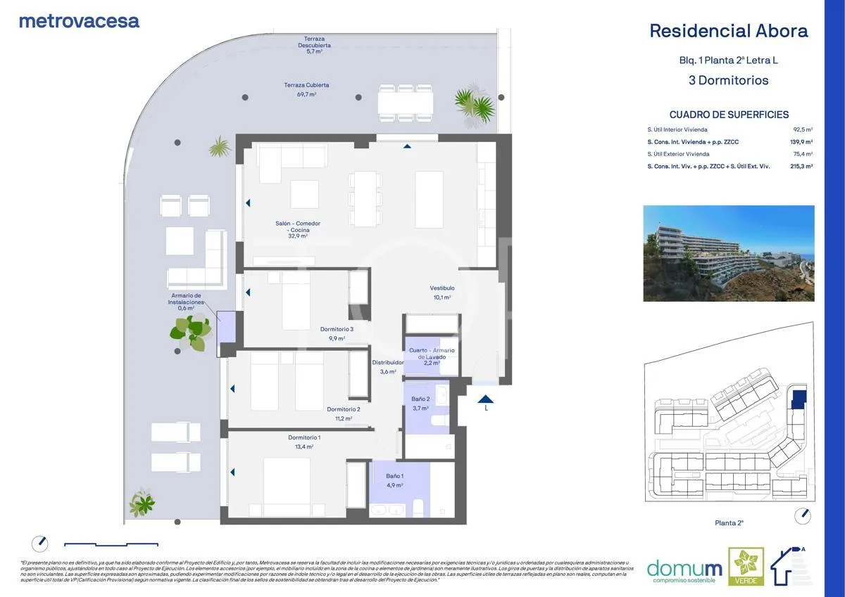 Exclusivo apartamento en Abora, nuevo complejo a estrenar en Playa Paraíso, Costa Adeje