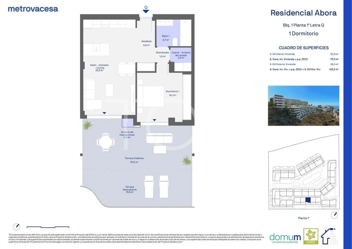 Apartamento a estrenar en nuevo complejo Abora en Playa Paraíso, Costa Adeje
