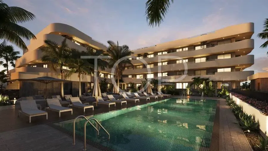 Apartamento moderno de dos dormitorios a unos minutos a pie del paseo marítimo de El Médano