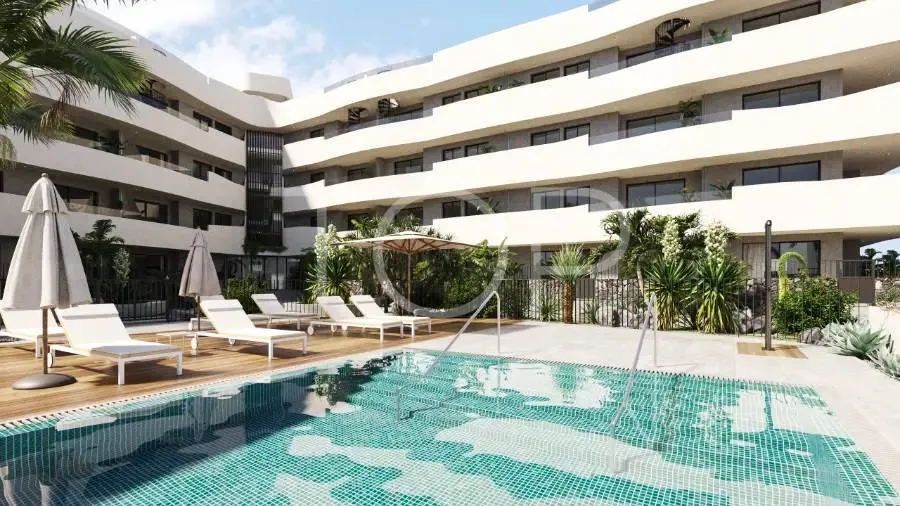 Apartamento moderno de dos dormitorios a unos minutos a pie del paseo marítimo de El Médano