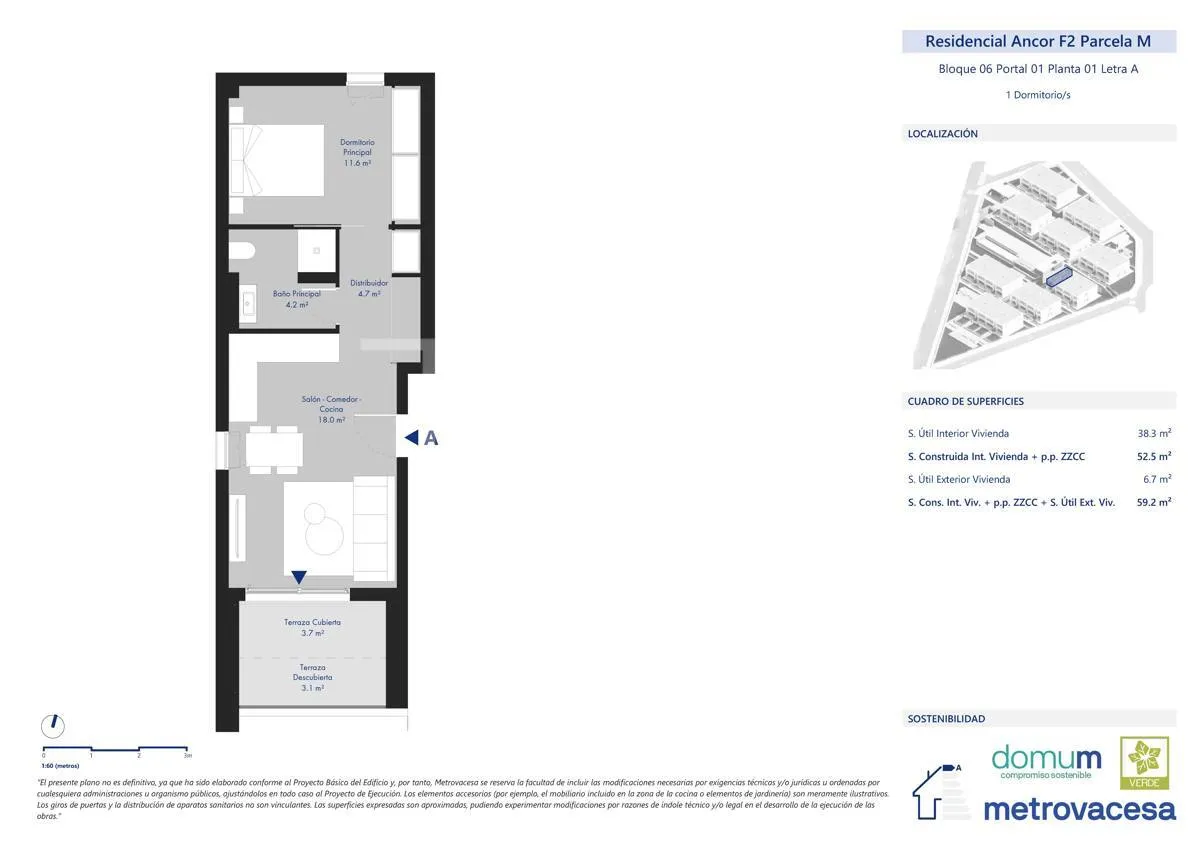 Schöne Neubauwohnung in der natürlichen Umgebung von Ancor II in Abades, Teneriffa