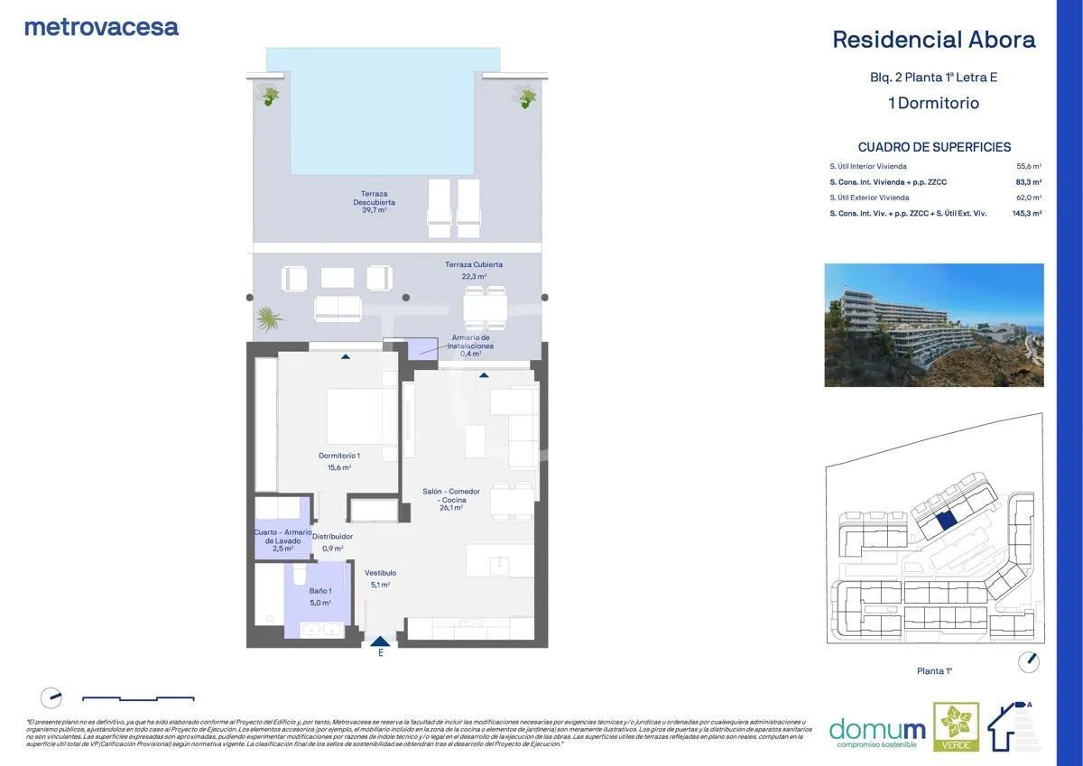 Apartamento con maravillosa terraza en nuevo complejo Abora en Playa Paraíso, Costa Adeje