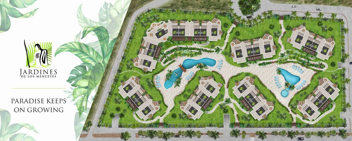 One-bedroom apartment in the luxurious Jardines de los Menceyes, Palm-Mar, Arona