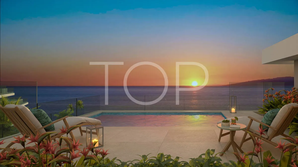 Neue Luxuswohnung direkt am Meer in der privilegierten Gegend von Rokabella, Costa Adeje