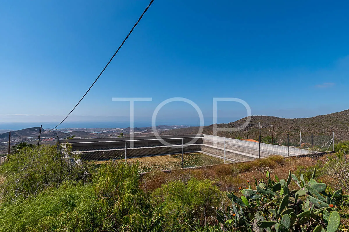 Idílica finca con vistas al mar en venta en San Miguel, Tenerife Sud