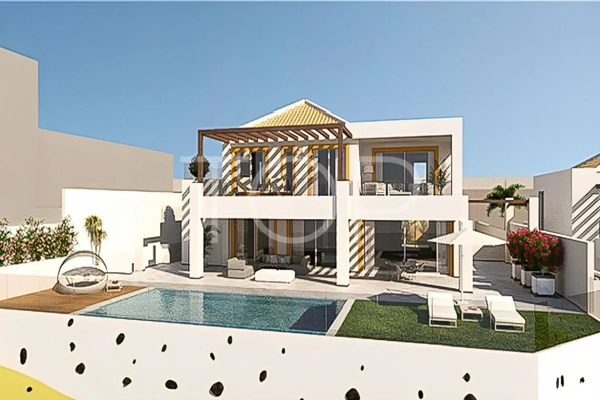 El Mirador del Sur - Villa de lujo con piscina y espectaculares vistas al mar, en Adeje