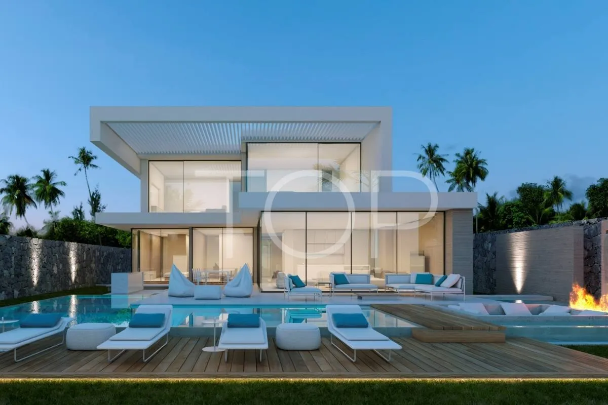 Moderna Villa de Lujo en el campo de Golf de Abama, en Abama Resort.