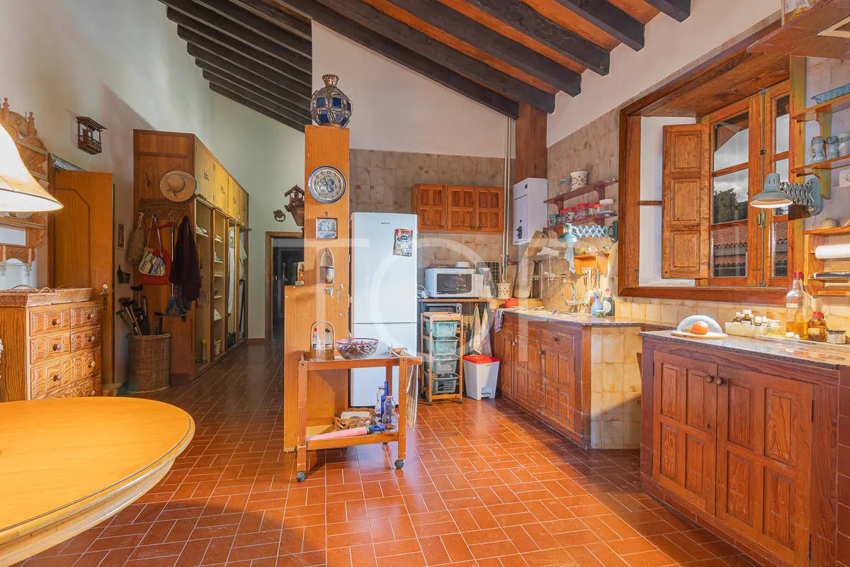 Preciosa casa canaria con gran jardín y vistas al mar en Aldea Blanca