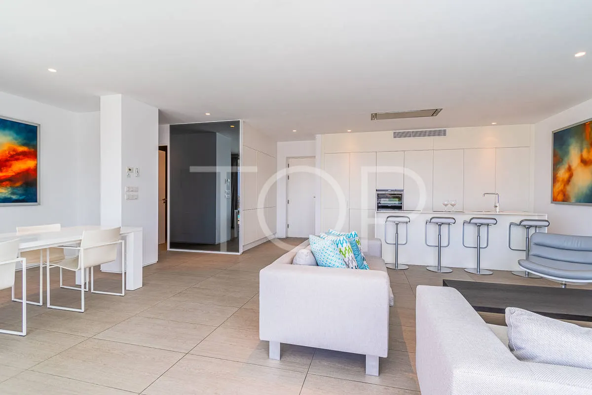 Apartamento de dos dormitorios con piscina privada en Baobab