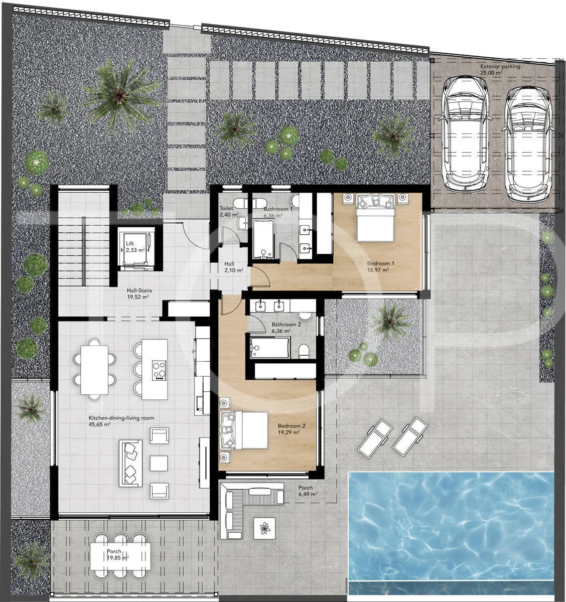 Exceptional Villas for sale with sea views situated closed to Siam Mall Costa Adeje