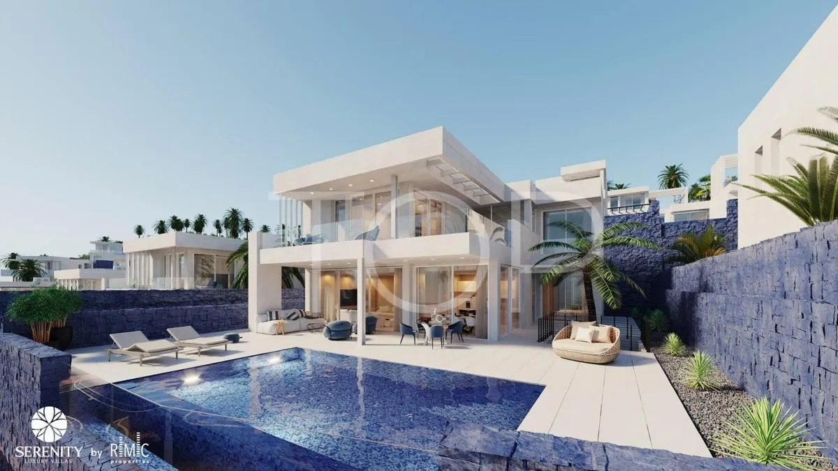 Exceptional Corner Villa for sale with sea views situated closed to Siam Mall Costa Adeje