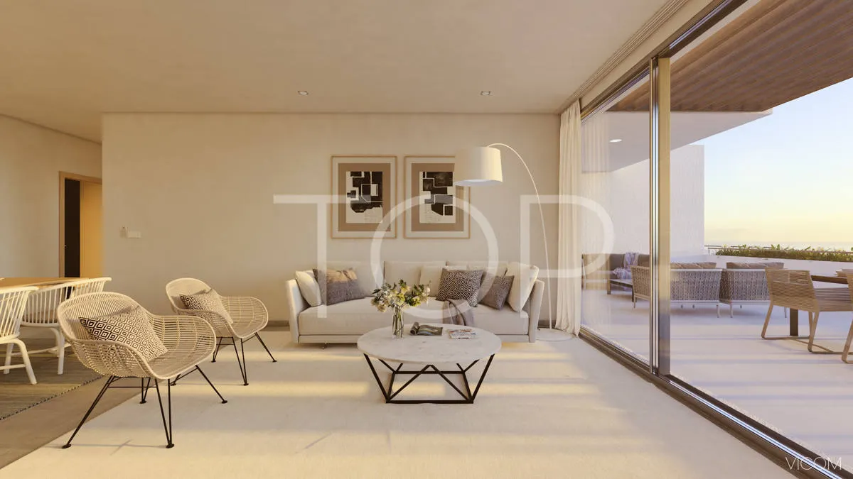Exclusivo duplex de lujo con 3 dormitorios con vistas al mar en Abama Golf Resort