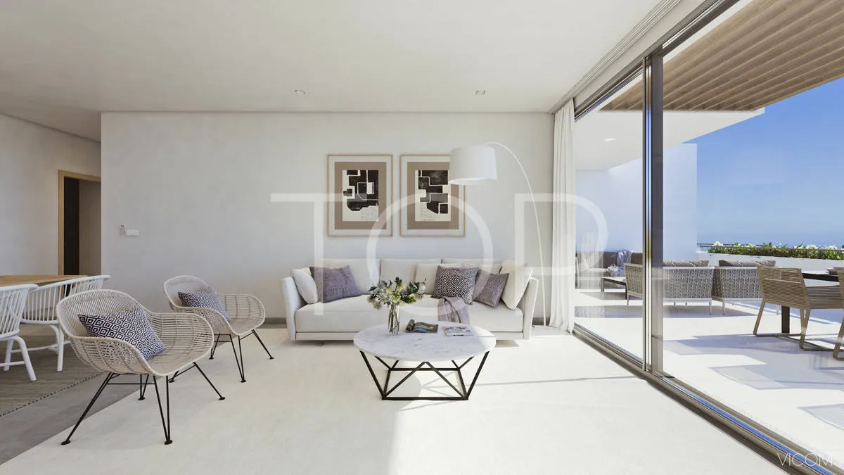 Exclusivo duplex de lujo con 3 dormitorios con vistas al mar en Abama Golf Resort