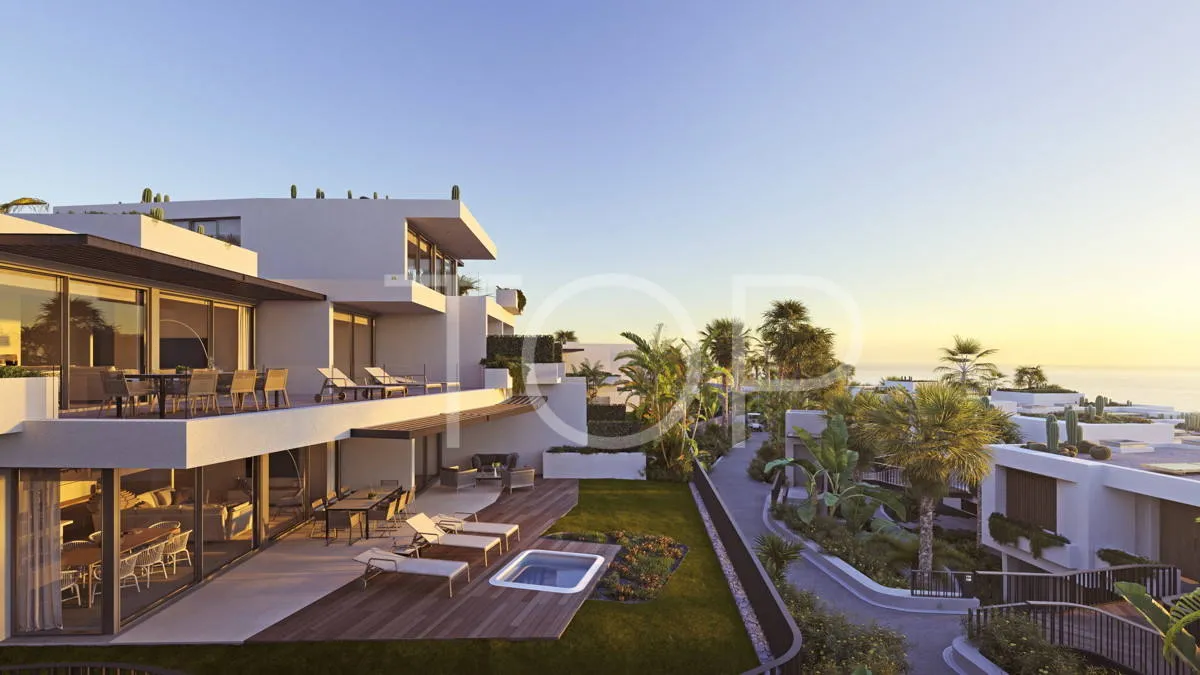 Exclusivo duplex de lujo con 3 dormitorios con vistas al mar en Abama Golf Resort