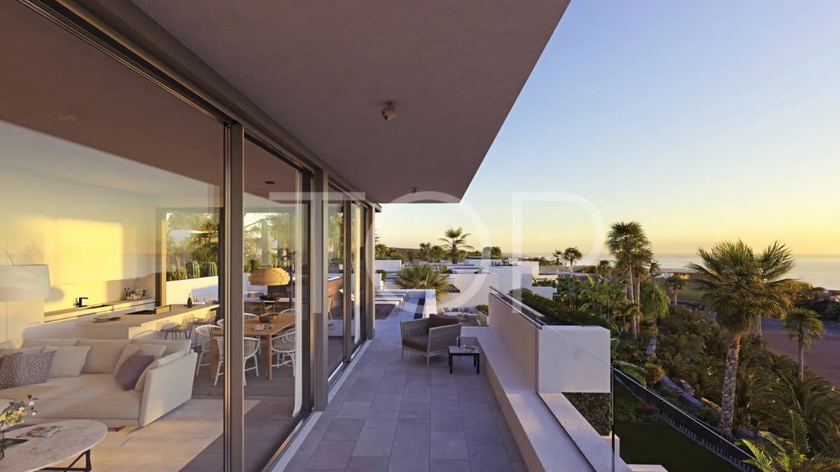 Exclusivo duplex de lujo con 3 dormitorios con vistas al mar en Abama Golf Resort