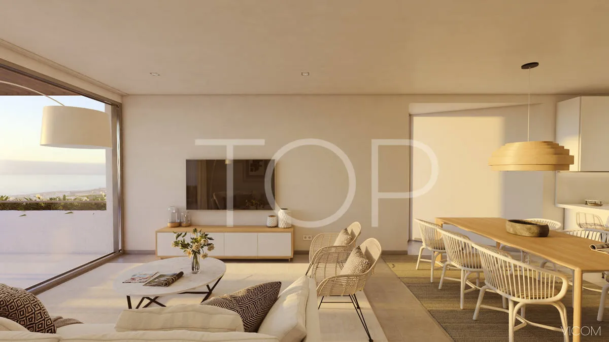 Exclusivo duplex de lujo con 3 dormitorios con vistas al mar en Abama Golf Resort