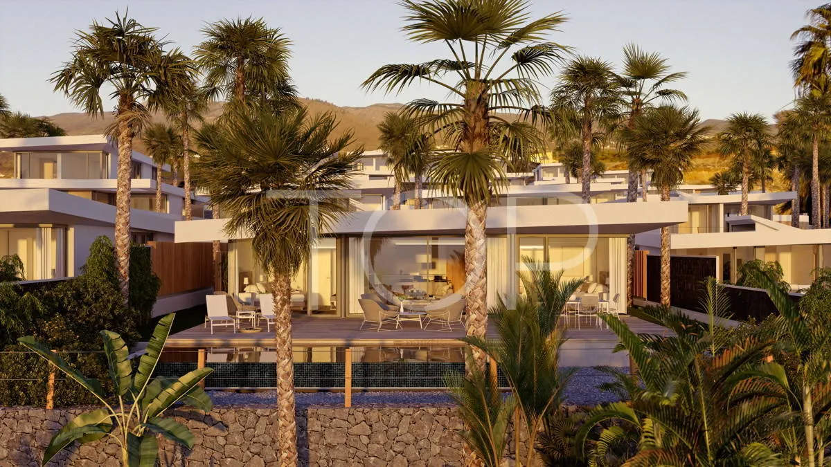 Moderna villa de nueva construcción con vistas al mar en el Golf de Abama.