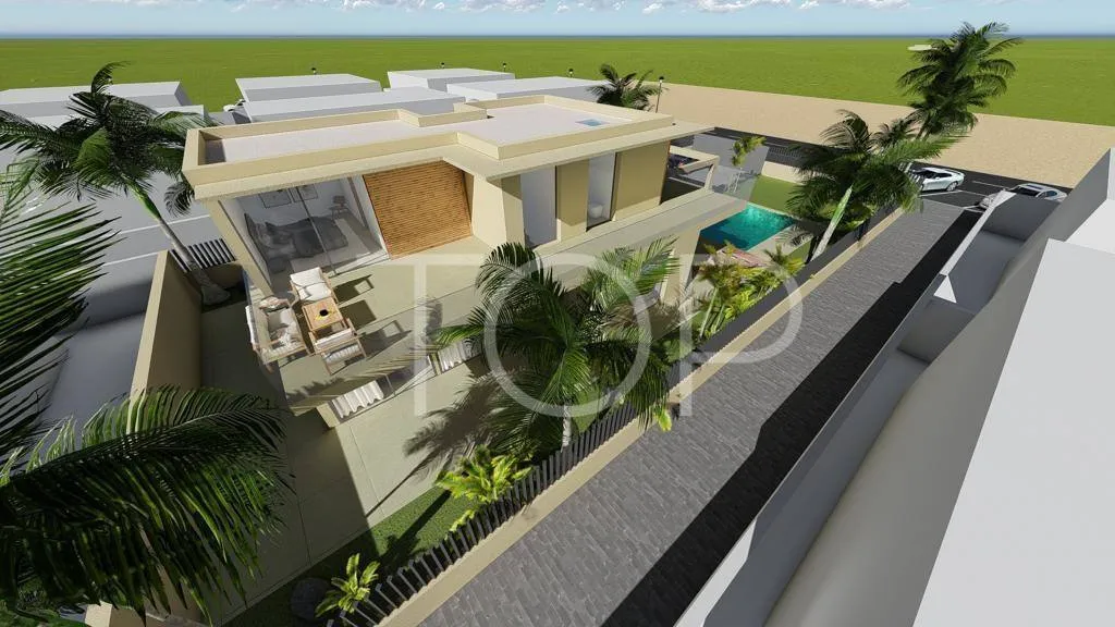 Lujosa villa de nueva construcción con impresionantes vistas en Palm Mar