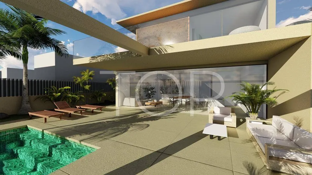 Lujosa villa de nueva construcción con impresionantes vistas en Palm Mar