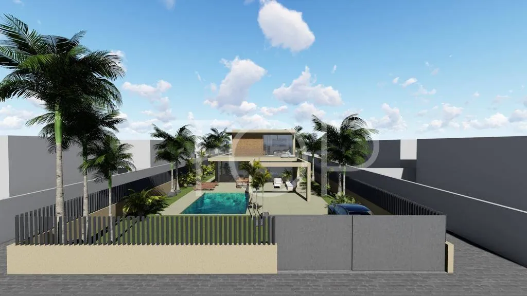 Lujosa villa de nueva construcción con impresionantes vistas en Palm Mar
