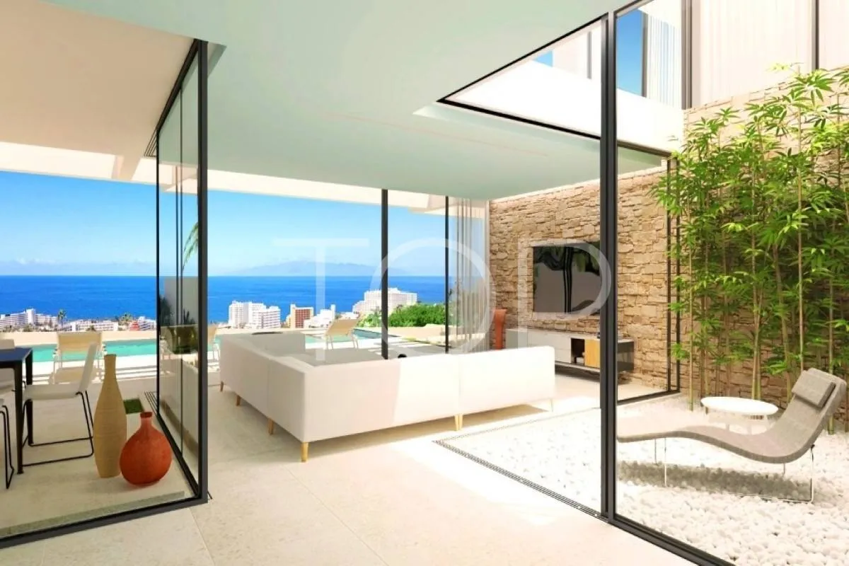 Nueva villa moderna en venta cerca del Siam Park en Costa Adeje
