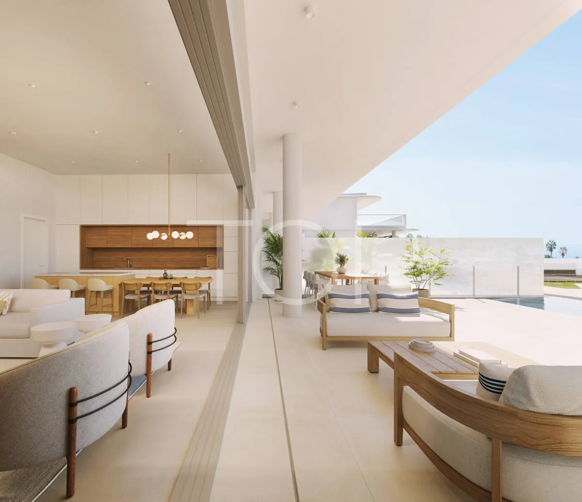 Espectacular apartamento en primera línea del mar con 3 dormitorios en una ubicación privilegiada en Playa San Juan