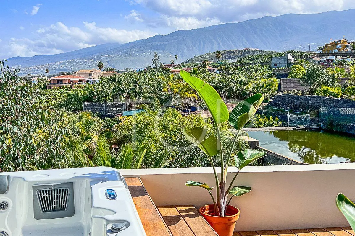 Fantástica villa con impresionantes vistas panorámicas en Puerto de la Cruz