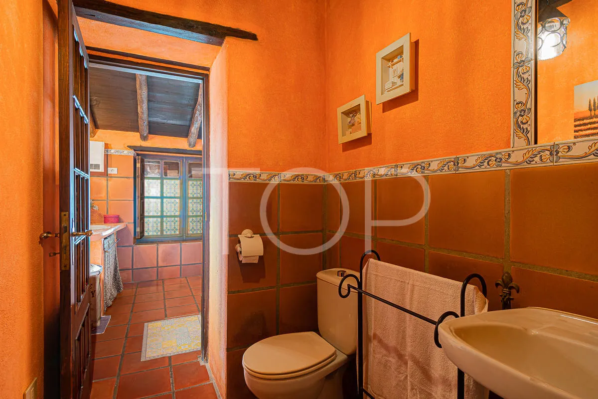 Acogedora casa canaria con vistas al mar y jardín en Granadilla de Abona