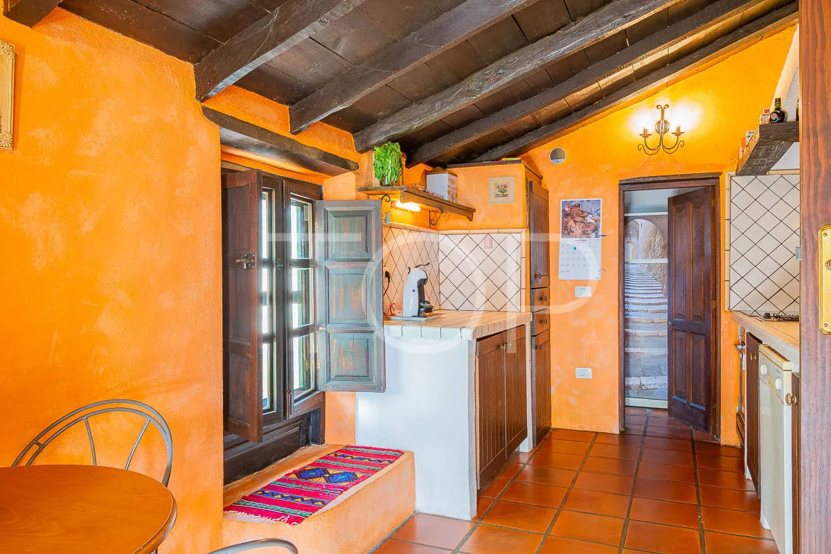 Acogedora casa canaria con vistas al mar y jardín en Granadilla de Abona