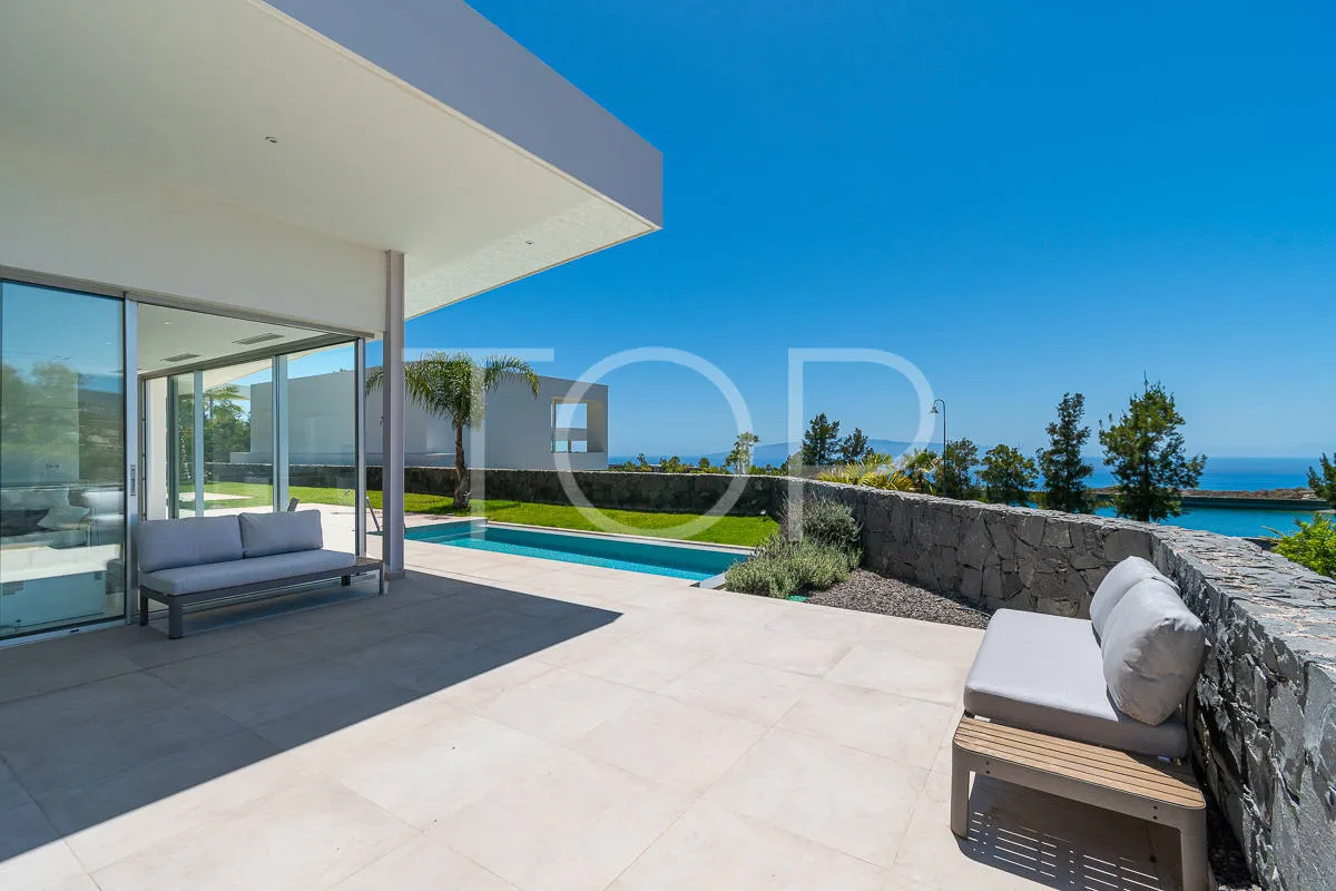 Moderna villa de lujo en el campo de golf de Abama Resort
