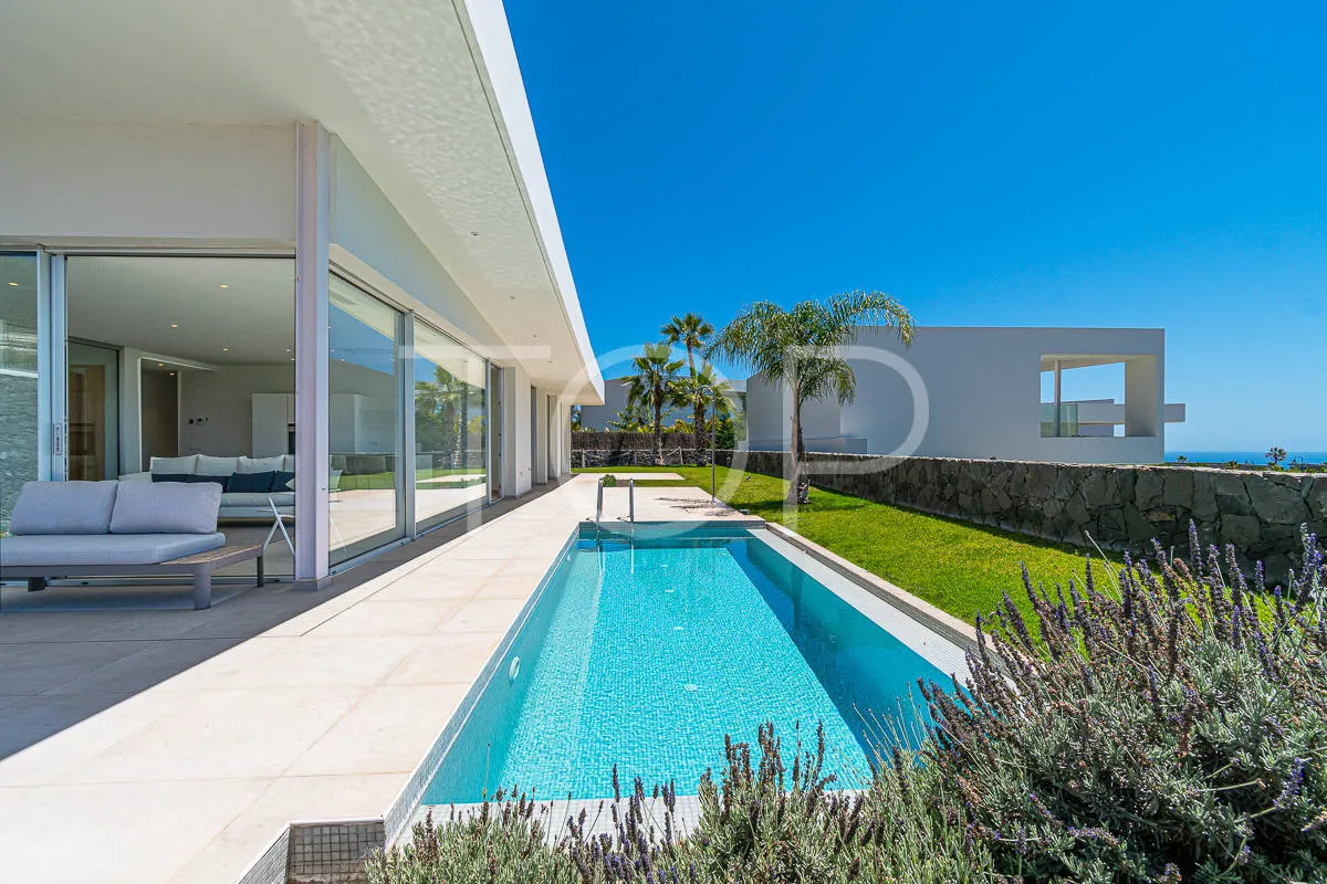 Moderna villa de lujo en el campo de golf de Abama Resort